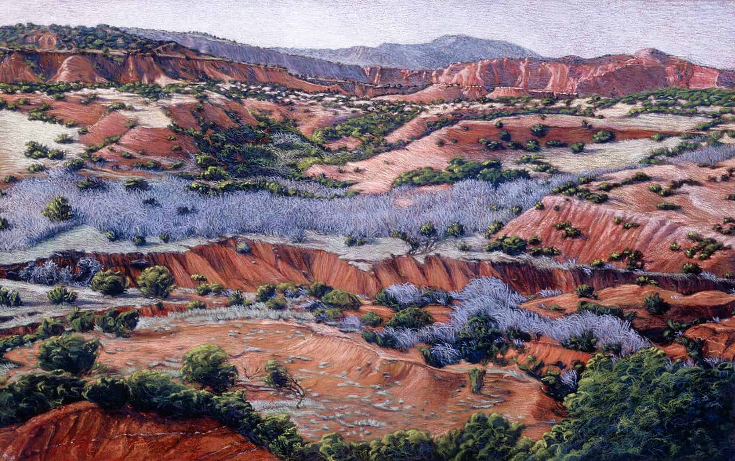 Caprock Canyon ⋆ Paula Lawson - Pastel Landscape Artist