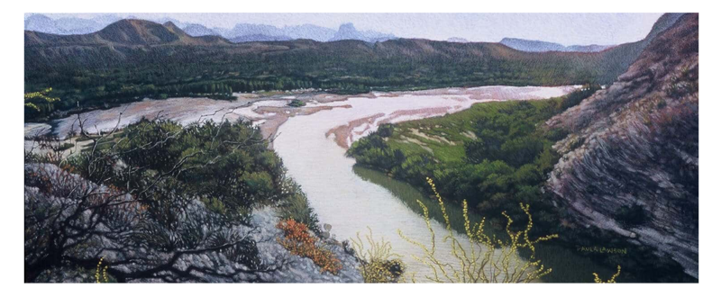 View From Santa Elena Canyon - Fine Art Giclée