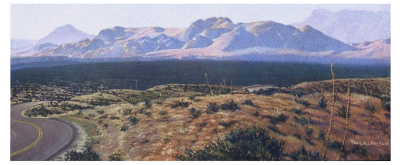 Distant Mountains - Fine Art Giclée
