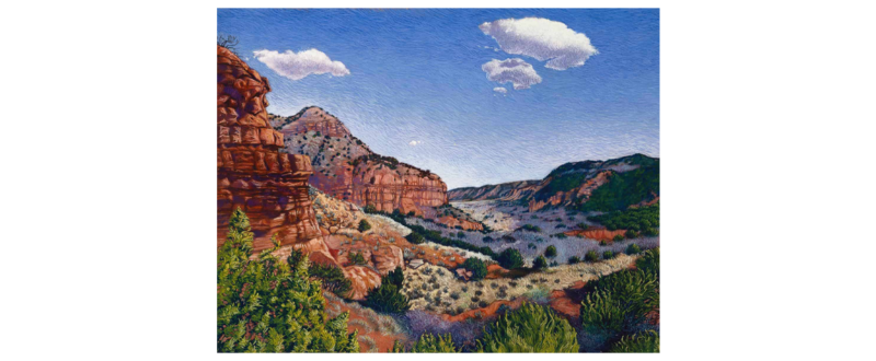 Palo Duro Clouds – Original