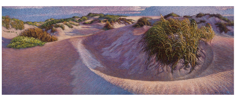 First Light On The Dunes – InkJet
