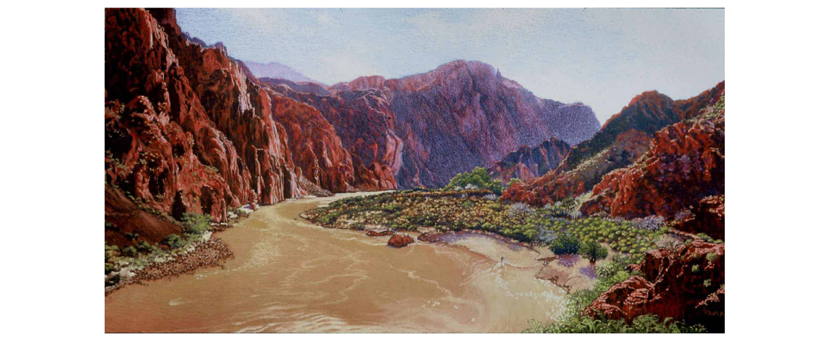 Grand Canyon Snow Melt - Fine Art Giclée