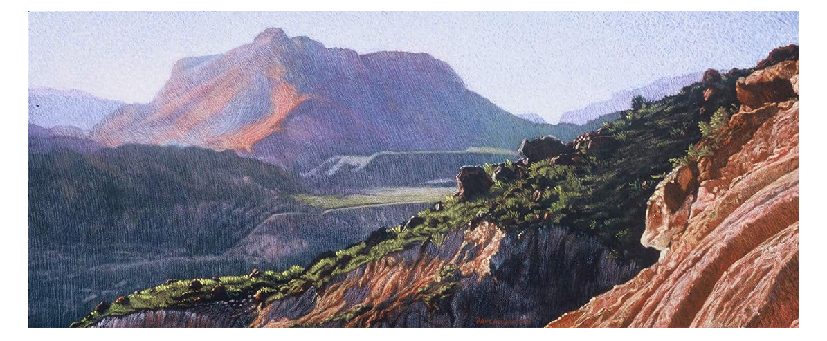 Looking Into Mexico - Original