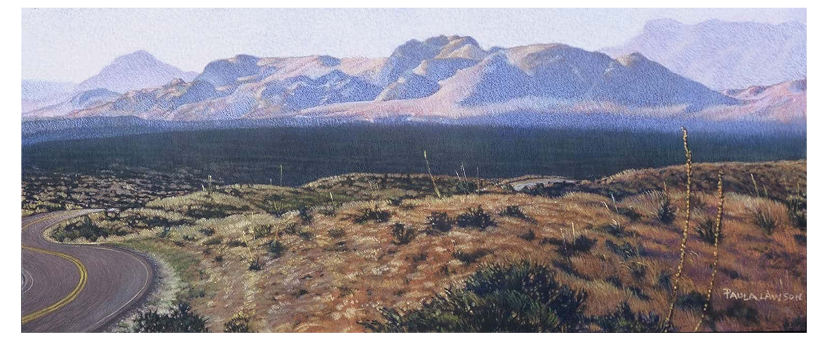 Distant Mountains – InkJet