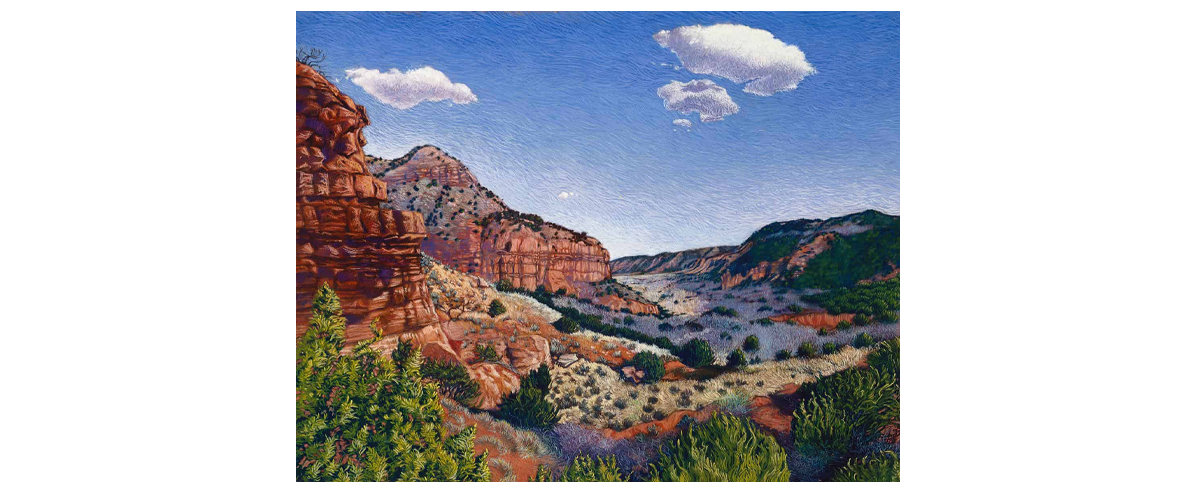 Palo Duro Clouds - Fine Art Giclée